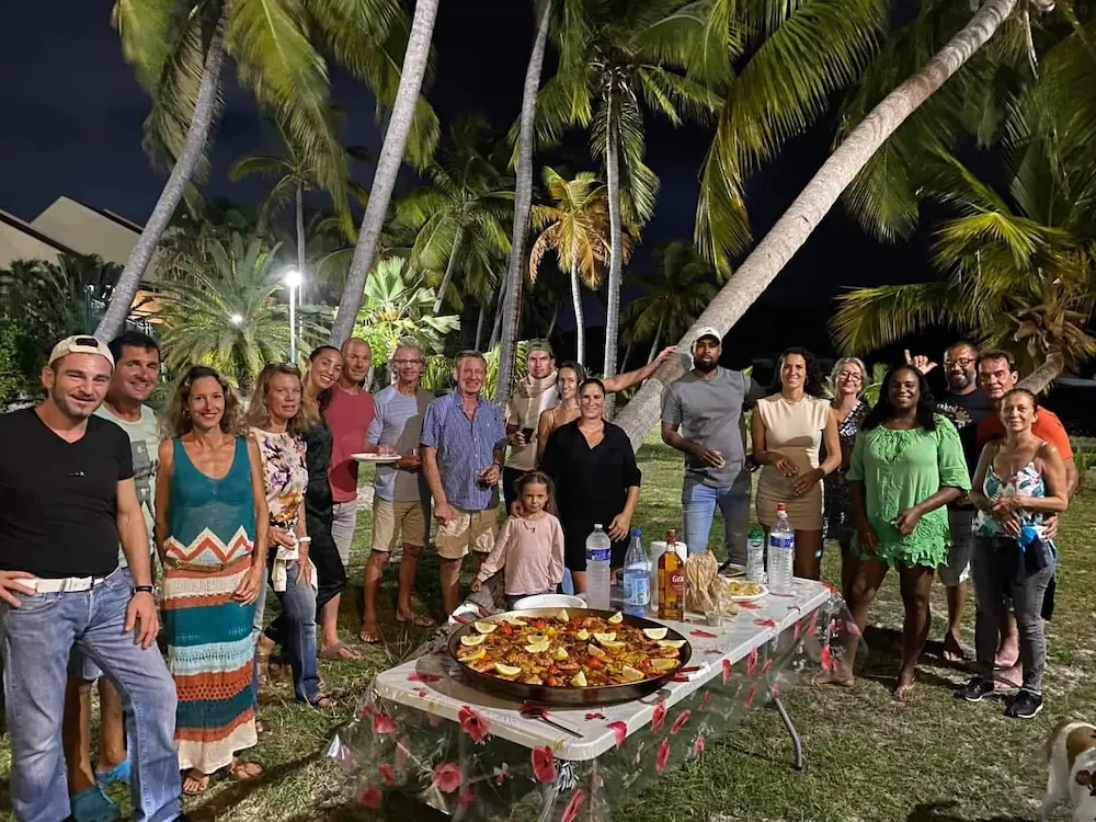 Paella livrée repas entreprise Montpellier